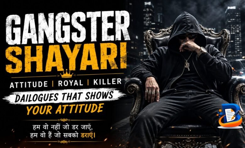 Gangster shayari