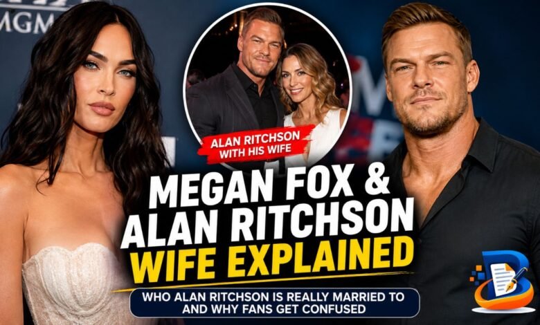 Megan Fox Alan Ritchson Wife