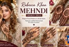 Rabeeca Khan Mehndi Design